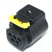 Capteur de débit d'air Jinhang5p-HL, 5 broches, étanche IP67, connecteur magnétique trapézoïdal femelle en cuivre et nylon 5A 12V pour borne de voiture