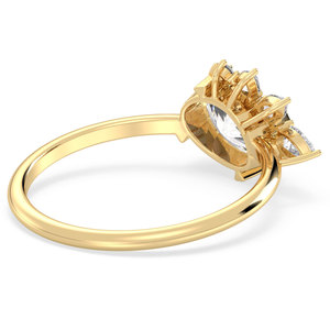 REYES Hip Hop 925 Sterling <b>Silver</b> GRA Certified Moissanite Engagement <b>Solitaire</b> <b>Rings</b> For Women Luxury Wedding Gift Jewelry - Product Image 4