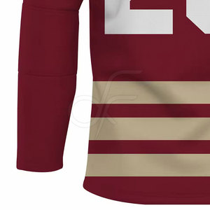 Maillot de hockey sur glace en polyester à marque privée, best-seller, léger - Product Image 5