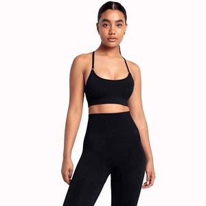 Custom Women Yoga Leggings Seamless High Waist <b>Tummy</b> <b>Control</b> Workout Fitness Pants OEM Manufacturer - Product Image 2