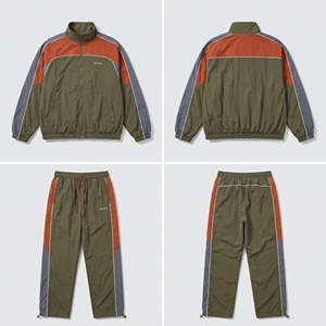 Conjunto Deportivo Cortavientos OEM para Hombres Grandes y Altos, Unisex, Talla Grande, Nailon, Logotipo Personalizado - Product Image 3