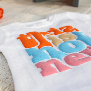 Vinilo Termotransferible Hitnyl PUFF PINK de Alta Calidad y Bajo Precio para Plotter de Corte, Impresión Digital para Ropa, Hecho en Corea - Product Image 6