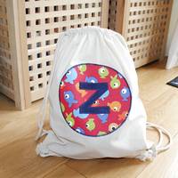 Sac de rangement pliable en toile de coton premium, lourd, portable, réutilisable, avec cordon de serrage, pour sac à dos - Vente en gros
