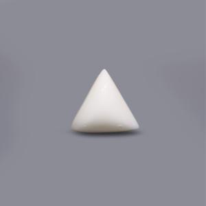 Natural White Coral Oval Cabochon Loose Gemstone 8.2 Carat Certified Wholesale Lot - Product Image 1