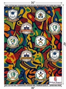Custom African Wax Print Fabric Manufacturer School Anniversary Convention Uniform Celebration Fundraising <b>Textile</b> Supplier - Product Image 2