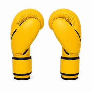 Guantes de Boxeo Personalizados Premium de Cuero PU con Correa de Muñeca Ajustable, Ligeros, Transpirables, Unisex, para Entrenamiento, Sparring y Kickboxing - Product Image 5