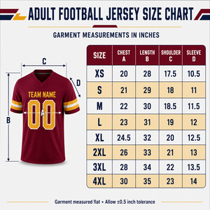 Maillot de football américain personnalisé respirant pour compétition, uniforme d'équipe avec logo, nom et numéro de joueur personnalisables - Product Image 5