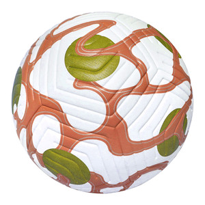 High Quality Professional Rubber Machine Stitched Custom Logo Soccer Ball Size 5 Indoor/Outdoor for Training Matches - Product Image 3