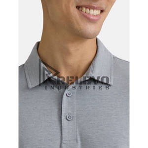 Chemise de golf RELEVO INDUSTRIES Birdie Bound, couleur unie, 100% coton, toile respirante, séchage rapide, tailles homme S-5XL - Product Image 5