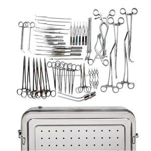 Juego de Cirugía Vascular de 52 Piezas, Kit de Instrumentos Quirúrgicos Reutilizables de Acero Inoxidable, Bajo MOQ, Precio al por Mayor, Medtrust Surgical - Product Image 1