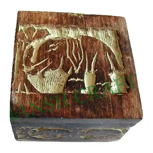 Деревянные резные коробки деревянные Ремесла ручная резка деревянная коробка ручная работа деревянная индийская деревянная ручная работа от производителя