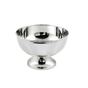 Juego de Tazones de Servir de Metal de 3 Niveles, Hechos a Mano en Plata y Oro |   Bandeja Decorativa para Nueces con Forma de Flor de Loto |   Frutero de Latón de Lujo para Centro de Mesa - Product Image 6