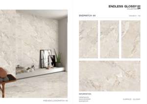 Carreaux de porcelaine polie gris de luxe 60x120cm 600x1200mm 24x48 pouces, grand format, pour sols et murs, pour l'exportation et les projets - Product Image 2