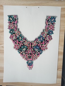 Beautiful Handcrafted Embroidered Sew-On Patches for Fashion Apparel Home Textiles Custom Designs Dresses Tops Blouses Orgeza - Product Image 4