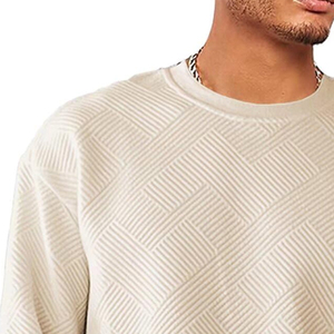 Sudadera de corte relajado para hombre, tejido suave, cuello redondo, ropa informal elegante, sudadera para hombre para la temporada de invierno - Product Image 6