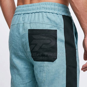 Customizable New Arrival Men's Straight Mid Casual <b>Jogger</b> Pant <b>Slim</b> Fit Breathable Elastic Polyester/Cotton Fabric for Outings - Product Image 3