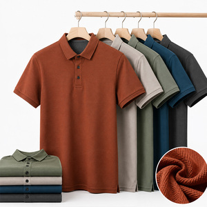เสื้อโปโลชายผ้าฝ้าย 100% ปักลายตามสั่ง บริการ OEM เสื้อโปโลเปล่าเรียบๆ สำหรับกอล์ฟ ขายส่งจากบังกลาเทศ - Product Image 1