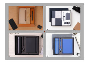 Cuaderno de Cuero PU y Madera Personalizado de Lujo con Bolígrafo, Impresión Digital - Set de Regalo Ejecutivo para Graduación y Regreso a Clases - Product Image 4