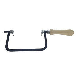 Cadre de scie à frettes professionnel bleu thermolaqué en U fixe pour la découpe de motifs, outils manuels pour la fabrication de bijoux et l'artisanat - Product Image 1