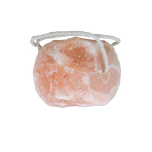 Bloc de sel rose de l'Himalaya naturel avec corde, complément minéral pour animaux (bovins, chevaux, chiens) - Product Image 6
