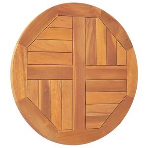 Tavolo da tavolo 19.7 \ "in legno massello di Teak - Product Image 3