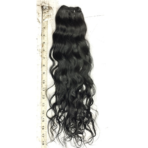 Lot de 100% Cheveux Humains Vierges Indiens Remy Naturels Bouclés Double Dessinés Faisceaux de Trame à Clip et Queues de Cheval 100g - Product Image 1