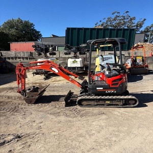 Wholesale Price U17-3 <b>Mini</b> Excavator For Construction with Rotating <b>Drill</b> Head Enclosed Cab for Small Projects - Product Image 6