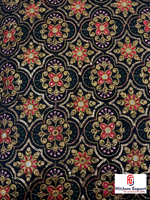 Tissu en dentelle brodée jacquard en polyester, enduit PA, fabricant de tissus sur mesure OEM ODM, fournisseur de textiles, usine de personnalisation
