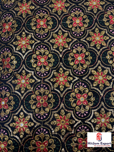 Tissu Jacquard Brodé en Dentelle de Polyester de Haute Qualité, Enduit PA, Poids Moyen, pour Confection de Robes, Vêtements, Artisanat, Personnalisation OEM ODM - Product Image 2