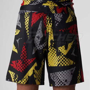 Pantalones Cortos Profesionales de MMA para Hombre, Duraderos, Deportivos, con Tela Elástica para Entrenamiento, Sparring, Fitness y Deportes de MMA - Product Image 5