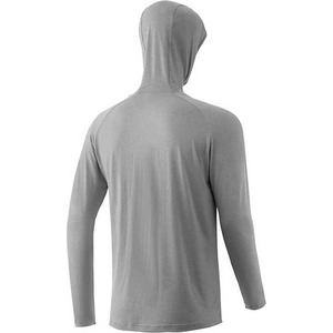 New Design Custom Old School <b>Men's</b> Long Sleeve <b>Stretch</b> Breathable Quick Dry Canvas Polyester/Cotton Hood T <b>Shirts</b> - Product Image 4