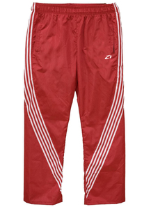 Pantalon de survêtement en nylon à rayures diagonales pour homme, coupe régulière, taille élastique, léger, coupe-vent, vêtements d'entraînement, livraison directe d'usine - Product Image 5