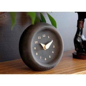 Horloge de bureau minimaliste en bois, mouvement à quartz circulaire, affichage silencieux à aiguilles, design moderne écologique, décorative - Product Image 4