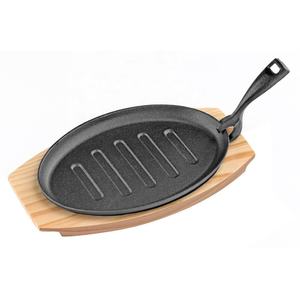 Cast Iron <b>Skillet</b>, Cangshan Cast Iron Fry <b>Pan</b>, Cast Iron Platter Fire No Coating Cast Iron Fry <b>Pan</b> Cast Iron Pre-seasoned - Product Image 1