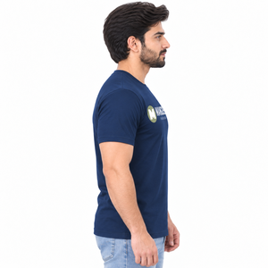 T-shirt épais 240 GSM en jersey de coton, imprimé numérique sur le devant, coupe classique, manches courtes, respirant, écologique, décontracté pour homme - Product Image 2