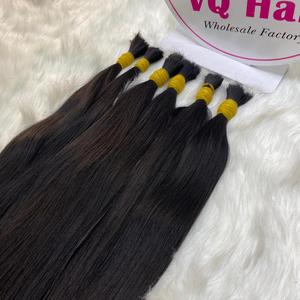 Extensiones de cabello Remy grueso y saludable, superventas de 100%, extremo de cabello humano alineado con cutícula cruda de un solo donante vietnamita - Product Image 6