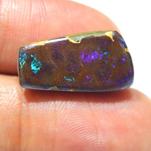 Ópalo Boulder de Australia, Cabujón Genuino de Ópalo Boulder Koroit Australiano, Gema Suelta para Joyería - Product Image 2