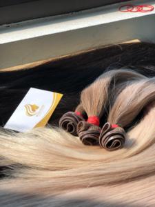 Extensiones de trama de piel Super doble de genio Invisible ruso 100% cabello Remy Virgen sin procesar Real sin procesar estilo recto atado a mano - Product Image 5