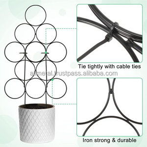 Enrejado de metal de aluminio para interior/exterior personalizable para plantas trepadoras y plantas en maceta - Product Image 5
