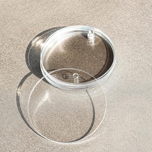 High Quality Eco-Friendly Stocked Modern Acrylic 5mm Thick 400mm Diameter Oval <b>Mats</b>/Pads <b>Table</b> Decoration Accessories <b>Green</b> Gold - Product Image 1