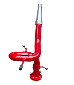 Monitor de Espuma Contra Incendios de Acero Inoxidable Rojo, de Alto Flujo y Acción Automática - Product Image 4