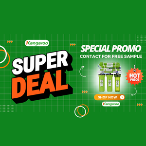 Purificateur d'eau électrique kangourou RO domestique vietnamien système de filtre à osmose inverse autonettoyant jauge de support en plastique - Product Image 5