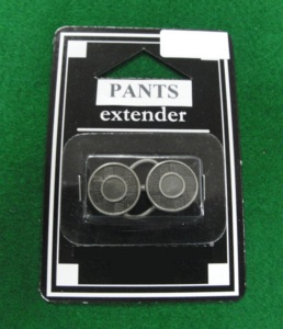 DK-348CB Prolongateur de bouton de pantalon 19 mm |   Bouton rond en métal avec logo en relief, sans nickel, style classique - Product Image 3