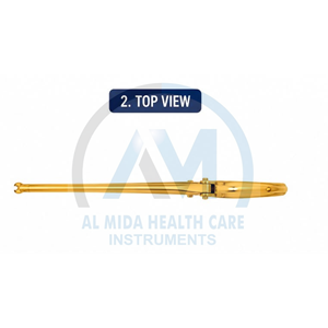 Pinza Neuroquirúrgica Recta Al Mida Healthcare, Pinza Quirúrgica Manual, Instrumento de Clase I con Certificación CE - Product Image 2