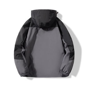Veste coupe-vent unisexe personnalisée avec logo OEM ODM, imperméable, softshell, pour le ski, la randonnée et les activités de plein air - Product Image 3