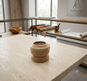 Quemador de Incienso de Madera de Sándalo, Difusor de Aromaterapia Ecológico de Larga Duración, Decoración de Escritorio con Aroma a Oud - Product Image 1