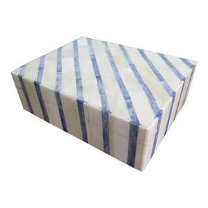 Caja de Almacenamiento Hecha a Mano con Incrustaciones de Hueso para Decoración del Hogar, Elegante Organizador de Joyas para Sala de Estar y Dormitorio - Product Image 5