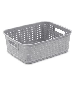 Cesta de Almacenamiento de Plástico de Alta Calidad con Construcción Duradera para Organización Residencial y Comercial - Product Image 1