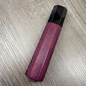 Férula de cuerno natural para mango de cuchillo japonés, mango en blanco de arce rizado para bricolaje, mango en blanco de madera de arce premium, AR KNIVES - Product Image 3