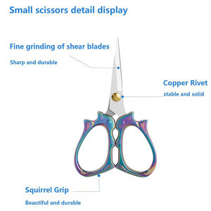 Accessoires professionnels en acier inoxydable pour la couture, la broderie, la coupe de fils et les travaux textiles. - Product Image 3